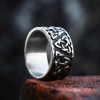 Stainless Steel Finger Ring 304 Stainless Steel polished vintage & for man US Ring Sold By PC