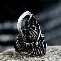 Titanium Steel Finger Ring polished vintage & for man US Ring Sold By PC