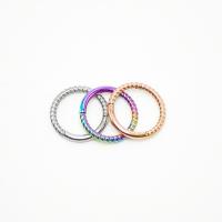 Nariz de aleación de zinc Joyería Piercing, acero inoxidable 304, pulido, unisexo & diverso tamaño para la opción, más colores para la opción, Vendido por UD