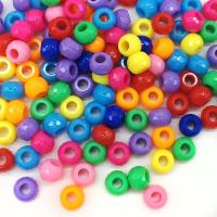 Acrylic Jewelry Beads Round DIY Approx Sold By Bag