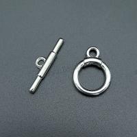 Zinc Alloy toggle lås, antik sølv farve forgyldt, Vintage & du kan DIY & forskellige stilarter for valg, flere farver til valg, nikkel, bly & cadmium fri, Ca. 100pc'er/Bag, Solgt af Bag