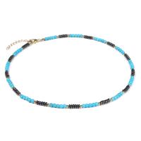 Collar de piedras preciosas joyas, con Hematite, con 1.97inch extender cadena, Joyería & diferentes materiales para la opción & para mujer, 4mm, longitud aproximado 17.72 Inch, Vendido por UD