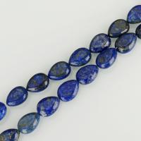 Lazuritas Karoliukai, Lapis Lazuli, Ašara, mėlynas, 15x20mm, Skylė:Apytiksliai 1.5mm, Ilgis Apytiksliai 16 Inch, Apytiksliai 5Vijos/Pirkimo, Apytiksliai 20kompiuteriai/Strand, Pardavė Pirkimo