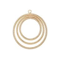 Bijoux pendentifs en laiton, Plaqué d'or 14K, DIY & styles différents pour le choix, Vendu par PC