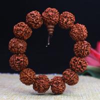 Rudraksha bracelet, style folk & unisexe & styles différents pour le choix, 15-18mm, Vendu par PC