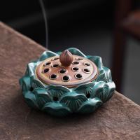 Traditional Ceramic Inserted Burner Incense Seat Porcelain handmade for home and office & durable Sold By PC