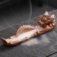 Backflow Incense Burner Porcelain half handmade for home and office & durable & multifunctional Sold By PC