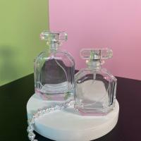 Glass Perfume Bottle with Aluminum Alloy portable & durable clear Sold By PC