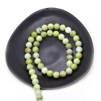 Jade kralen, Chinees + Jade, Ronde, DIY & verschillende grootte voor keus, groen, Per verkocht Ca 38 cm Strand