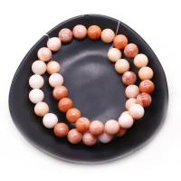 Natural Aventurine Beads Pink Aventurine Round DIY pink Sold Per Approx 38 cm Strand