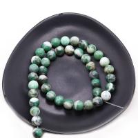 Jade Χάντρες, Jade Qinghai, Γύρος, DIY & διαφορετικό μέγεθος για την επιλογή, πράσινος, Sold Per Περίπου 38 cm Strand