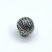 Gioielli Spacer Beads, Titantium acciaio, DIY, assenza di nichel,piombo&cadmio, Foro:Appross. 5mm, Venduto da PC