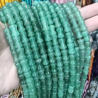 Aventurine χάντρες, Πράσινη Aventurine, DIY & διαφορετικό μέγεθος για την επιλογή, πράσινος, Sold Per Περίπου 38 cm Strand