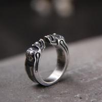 Zinklegierung Fingerring , Modeschmuck & für den Menschen, frei von Nickel, Blei & Kadmium, 6.8mm, verkauft von PC