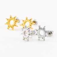 Titanio Acciaio Orecchini, Titantium acciaio, gioielli di moda & unisex, nessuno, 11mm, Venduto da coppia