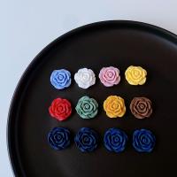 Harz Anhänger, Rose, Niedlich & DIY, keine, frei von Nickel, Blei & Kadmium, 20mm, ca. 100PCs/Tasche, verkauft von Tasche