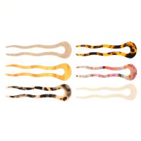 Palillos para el Cabello, Hoja de acetato, Estilo coreano & para mujer, más colores para la opción, 116mm, Vendido por UD