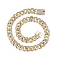 Zinklegering Sieraden Sets, Zinc Alloy, plated, uniseks & verschillende grootte voor keus & met strass, meer kleuren voor de keuze, 20mm, Verkocht door PC