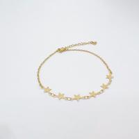 Anklet de acero inoxidable, acero inoxidable 304, con 1.97inch extender cadena, Joyería & diferentes estilos para la opción & para mujer, más colores para la opción, longitud aproximado 9.06 Inch, Vendido por UD