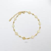 Roestvrijstalen Anklet, 304 roestvrij staal, met 1.97inch extender keten, mode sieraden & verschillende stijlen voor de keuze & voor vrouw, meer kleuren voor de keuze, 7.80mm, Lengte Ca 8.86 inch, Verkocht door PC