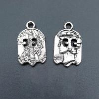 Zinc Alloy Pendants antique silver color plated vintage & DIY nickel lead & cadmium free Approx Sold By Bag