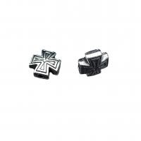 Zinc Alloy Spacer Beads Cross antique silver color plated vintage & DIY nickel lead & cadmium free Approx Sold By Bag