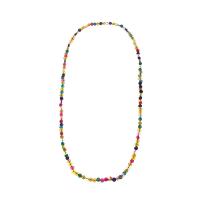 Fashion Necklace Jewelry Coconut fashion jewelry & for woman multi-colored Length Approx 31.5 Inch Sold By PC