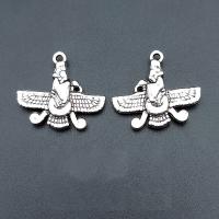 Zinc Alloy Pendants antique silver color plated vintage & DIY nickel lead & cadmium free Approx Sold By Bag