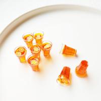 Mobile Phone DIY Decoration Resin break proof & cute orange nickel lead & cadmium free Approx Sold By Bag