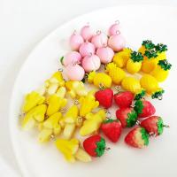 Plastic Pendants PVC Plastic Fruit break proof & cute & DIY nickel lead & cadmium free Approx Sold By Bag