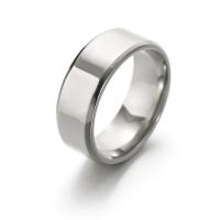 304 Edelstahl Fingerring, unisex & verschiedene Größen vorhanden, keine, 8mm, Größe:6-12, verkauft von PC