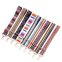 Accessoires de bagages et de sacs à main, Fibre de polyester, Longueur réglable & style folk & pour femme, plus de couleurs à choisir, 1400x38mm, Vendu par PC