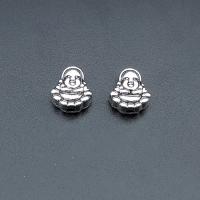 Zinc Alloy Spacer Beads antique silver color plated vintage & DIY nickel lead & cadmium free Approx Sold By Bag