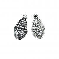 Zinc Alloy Pendants Corn antique silver color plated vintage & DIY nickel lead & cadmium free Approx Sold By Bag