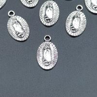 Zinc Alloy Pendants antique silver color plated durable & DIY nickel lead & cadmium free Approx Sold By Bag