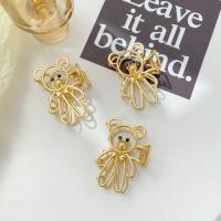 Haar Claw Clips, Zinc Alloy, Dragen, gold plated, Cute & mode sieraden & voor vrouw, gouden, nikkel, lood en cadmium vrij, 76x56mm, Verkocht door PC