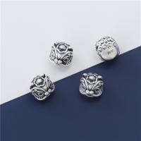 925 sterling silver Spacer Bead, Lion, Vintage & DIY, 10.70x11mm, Hål:Ca 3.3mm, Säljs av PC