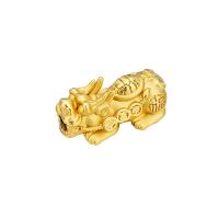 925 Sterling Silver Spacer Bead Mythical Wild Animal plated DIY Sold By PC