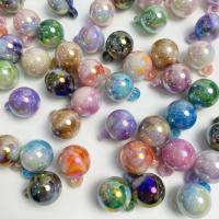 Plated Acrylic Beads Round DIY 16mm Sold By Bag