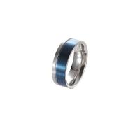 Titanium Čelik Finger Ring, modni nakit & različite veličine za izbor & za čovjeka, Prodano By PC