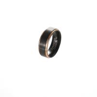 Titantium Steel Finger Ring, Titanium Steel, divat ékszerek & különböző méretű a választás & az ember, Által értékesített PC