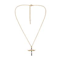 Cubic Zircon Micro Pave Brass Necklace with 2.36inch extender chain plated fashion jewelry & micro pave cubic zirconia & for woman nickel lead & cadmium free Length Approx 15.75 Inch Sold By PC