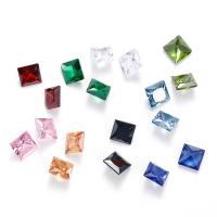 Zirconia Cabochons, Cubic Zirconia, Plein, gepolijst, DIY & verschillende grootte voor keus, meer kleuren voor de keuze, Ca 100pC's/Bag, Verkocht door Bag