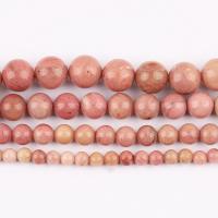 Perles rhodonites, rhodonite, Rond, DIY & normes différentes pour le choix, Vendu par Environ 37 cm brin