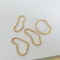 Gefüllte Goldschmuck, gold-gefüllt, 14K goldgefüllt, verschiedene Größen vorhanden, 1.50mm, Größe:4-8, verkauft von PC