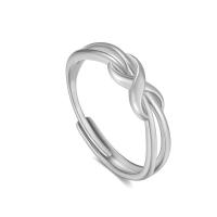 Anello in acciaio inox, 316L acciaio inox, Regolabile & gioielli di moda & per la donna, nessuno, inner diameter:17~21mm, Venduto da PC