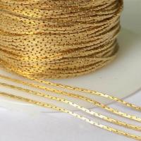 Zlaté šperky naplněné, Gold naplněné, 14K plněné zlatem, DIY, 0.85mm, Prodáno By m