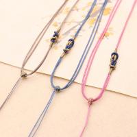 Κολιέ Fashion Cord, Nylon από πολυπροπυλένιο, DIY & για άνδρες και γυναίκες, περισσότερα χρώματα για την επιλογή, 1.30mm, Sold Per Περίπου 15.75 inch Strand