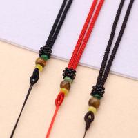 Fashion Ketting Cord, Nylon Polypropyleen, mode sieraden & uniseks, meer kleuren voor de keuze, 3mm, Per verkocht Ca 15.55 inch Strand