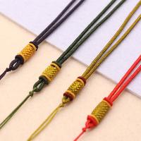 Fashion Ketting Cord, Nylon Polypropyleen, handgemaakt, mode sieraden & uniseks, meer kleuren voor de keuze, 2mm, Per verkocht Ca 14.17 inch Strand